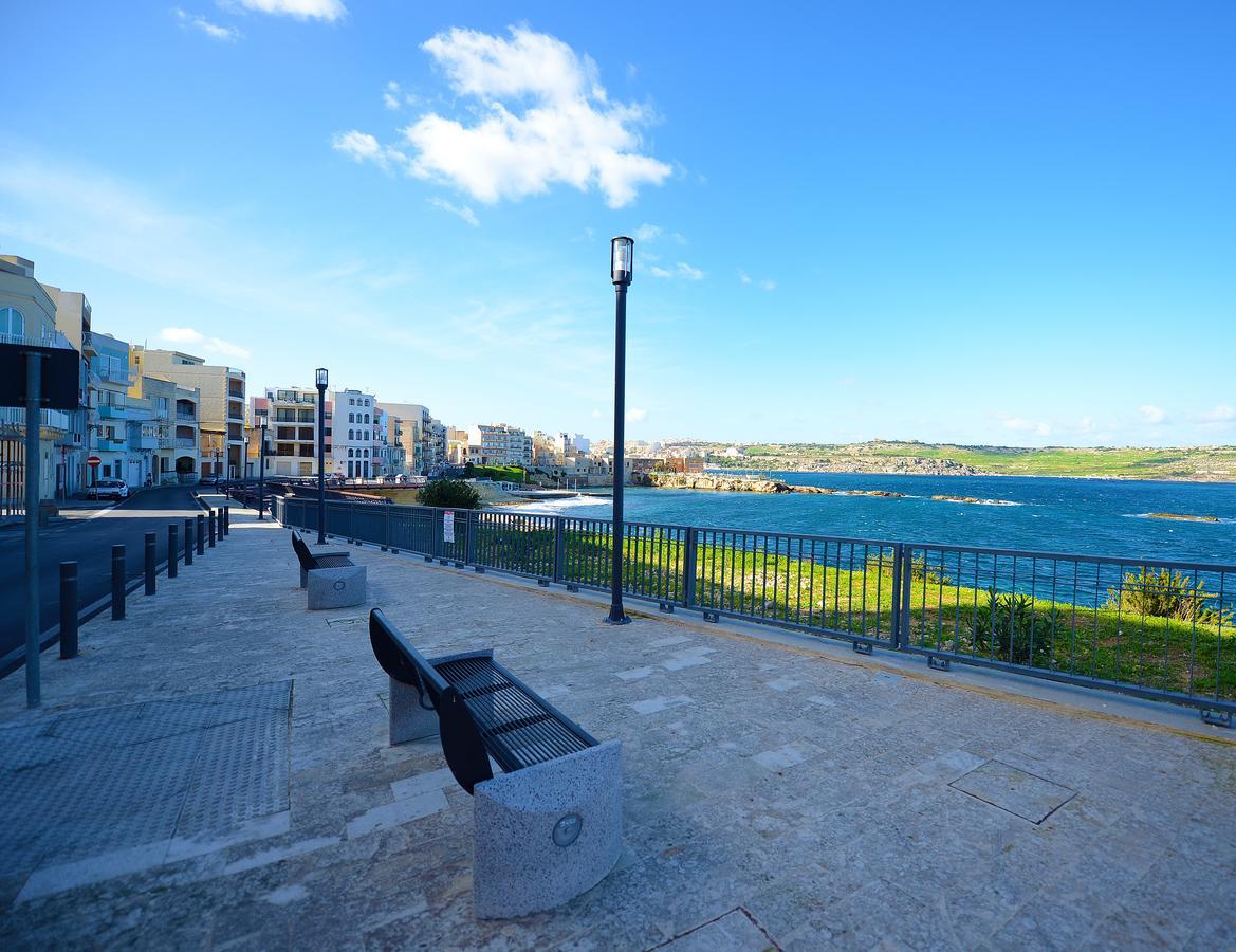 Seashells 2 Bedroom Apartment With Sunny Terrace With Stunning Sea Views - By Getawaysmalta Сент-Полс-Бей Экстерьер фото